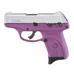 Ruger EC9s 9mm 7rd 3.12 Pistol, Aluminum Cerakote-Purple 3295,