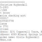 US dob+ssn CC Fullz(CVV) x 10 item pack1