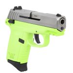 SCCY CPX-1 Gen3 9mm Lime Green Pistol.