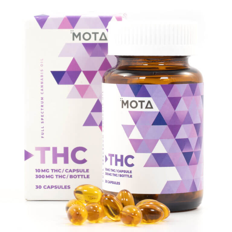 Buy 10mg THC Capsules (Mota) Online