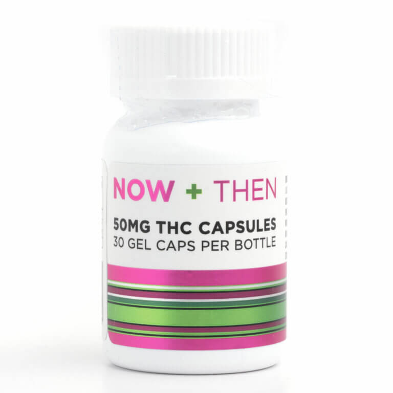 Buy 50mg THC Capsules (Now + Then) Online